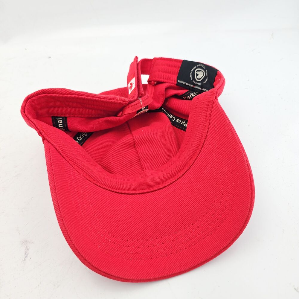 Parks Canada Original Baseball Cap Red Hook And Loop - Picture 5 of 5